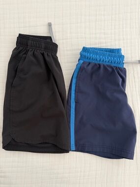 Boyd All In Motion brand set of 2 Shorts - Black and Navy/Blue